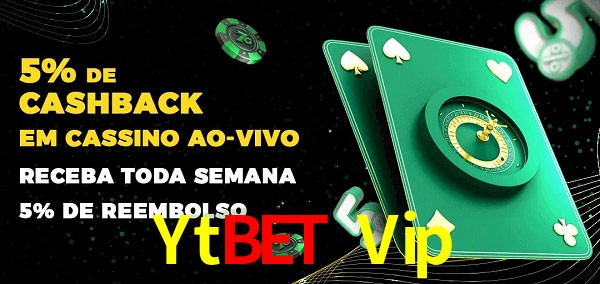 Promoções do cassino ao Vivo Ytbet Vip